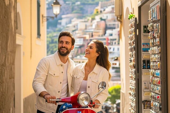 Amalfi Coast: Private Vespa tour guided by you