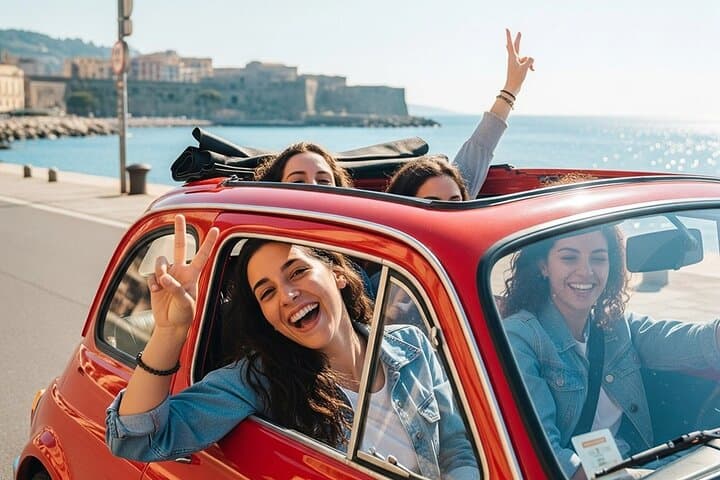 Private Tour: Naples Sightseeing by Vintage Fiat 600