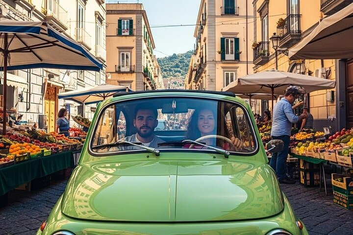 Private Tour: Naples Sightseeing by Vintage Fiat 600