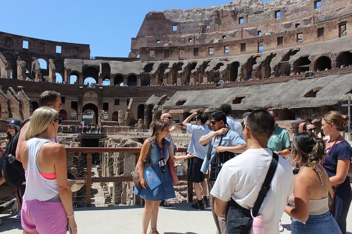 Colosseum, Roman Forum, Palatine Hill Tour with Arena Option