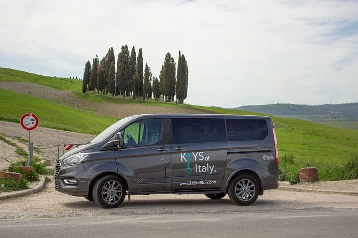 Rome to Tuscany, Brunello and Val d’Orcia Wine Tour (train+van)