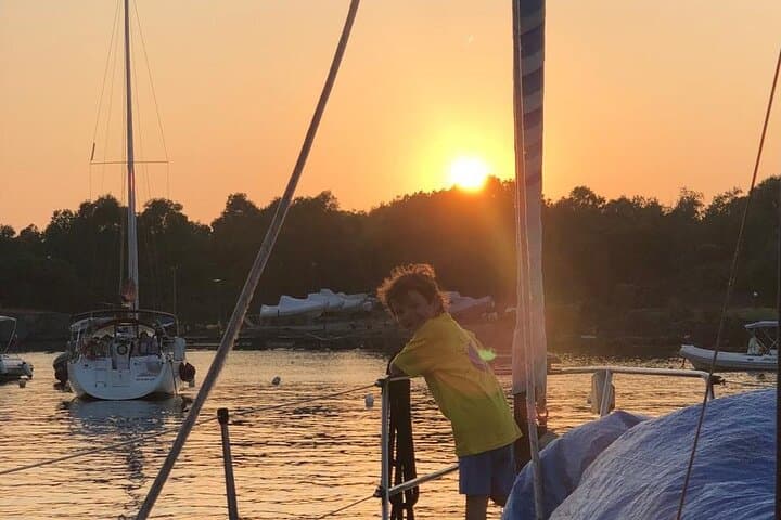 Boat Snorkeling with Aperitif on Board at Sunset