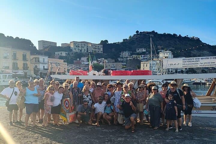 Visit To the sunken city of Baia with transparent keel boat