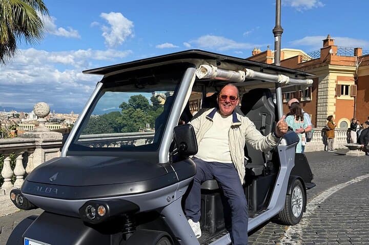 Rome Private Golf Cart Tour