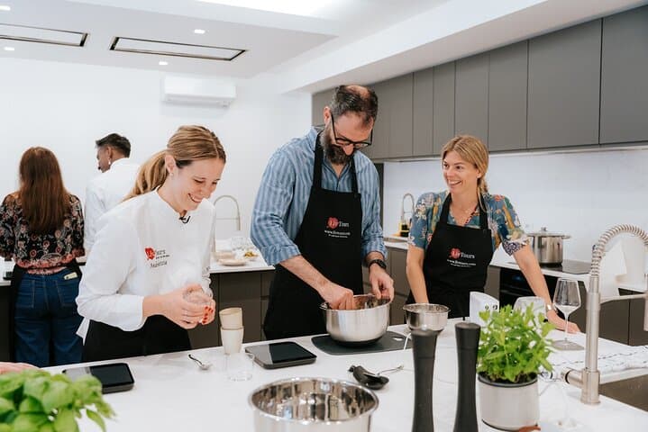 Pasta and Tiramisu Semi-Private Cooking Class with a MasterChef