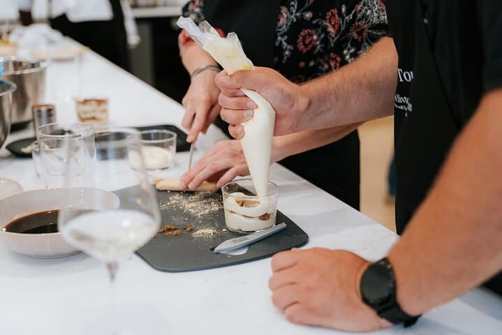 Pasta and Tiramisu Semi-Private Cooking Class with a MasterChef