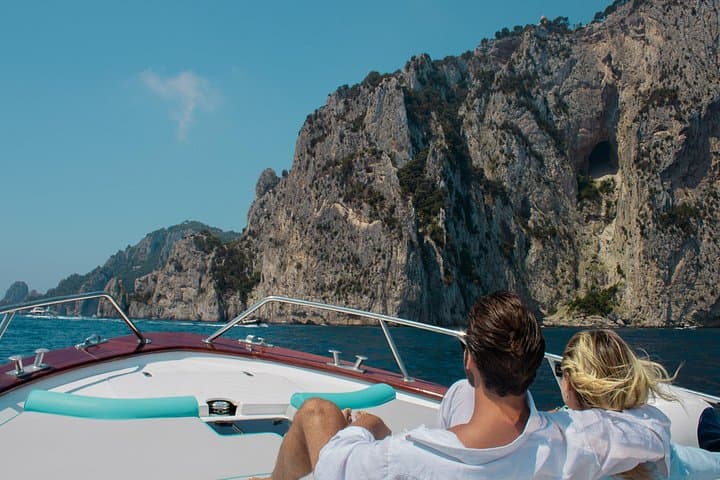 Capri and Blue Grotto Semi Private Boat Day Trip from Sorrento