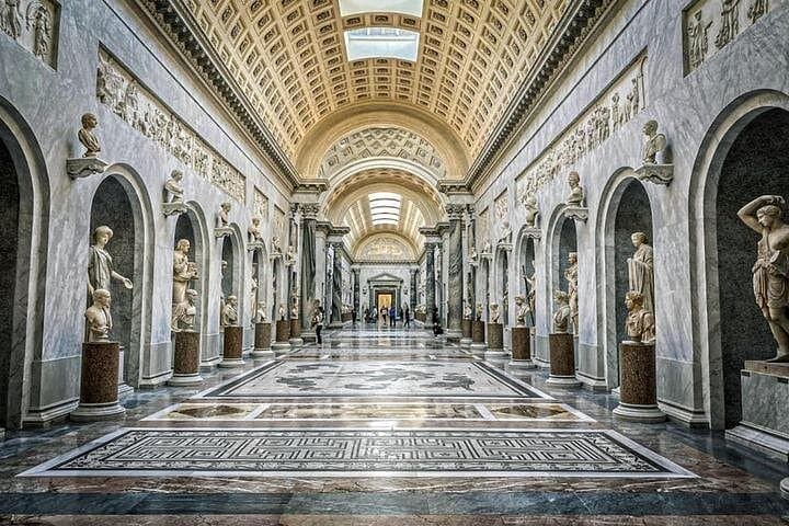 The Vatican Museums in Vatican City house one of the world's greatest art collections, including masterpieces by Michelangelo, Raphael, and ancient Roman artifacts. Highlights include the Sistine Chap