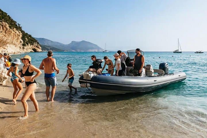 From Cala Gonone: Dinghy trip in the Gulf of Orosei