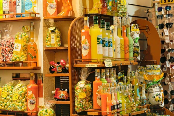 Limoncello in Sorrento