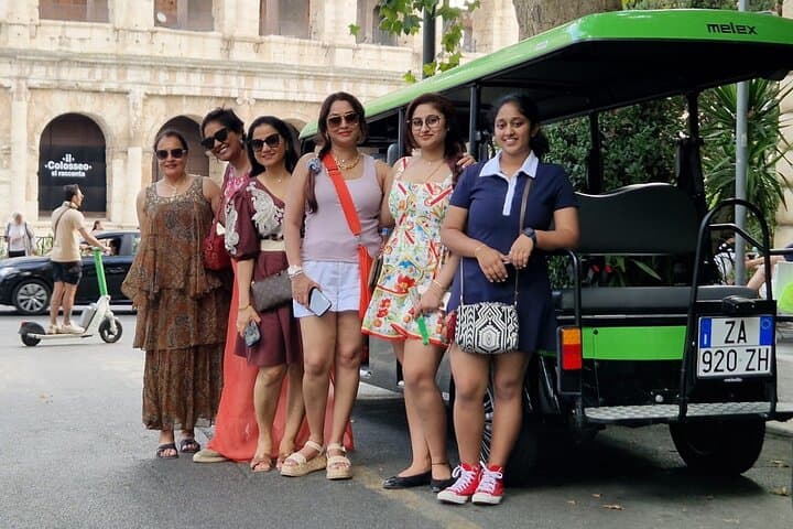 Friends, history, and the open air – Touring Rome in comfort and style!