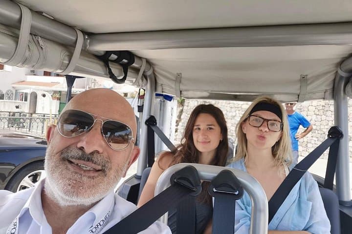 Panoramic tour with Minori Amalfi Ravello golf cart and much more