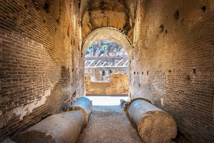Inside the Colosseum Rome Italy