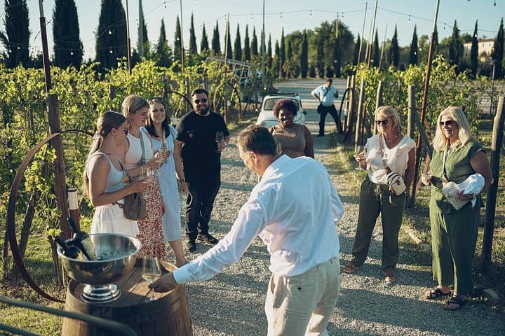 Lunch with Wine Tasting at Poggio ai Laghi Winery