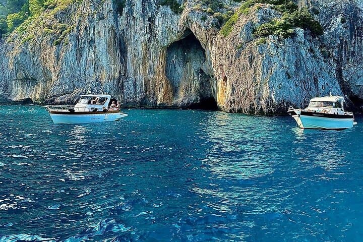 Capri Mini Cruise with Swimming Stop and Free Time on the Island