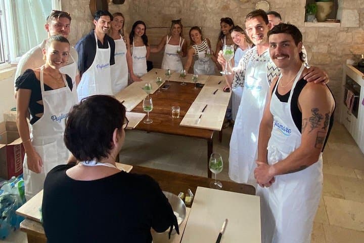 Polignano : Typical Cooking Class with Aperitif and wine included