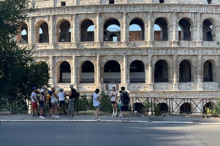 Rome Colosseum Arena Access & Exclusive Private Golf Cart Tour