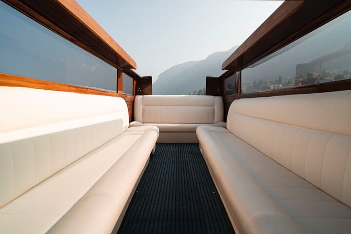 3H Guided Cruise Stop Bellagio in Classic Wooden Boat