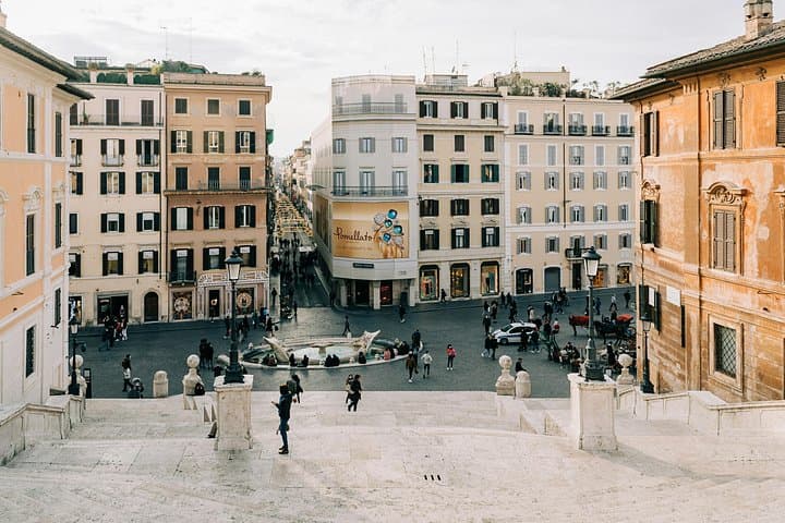 Luxury Rome Walking Tour Piazza di Spagna & Landmarks