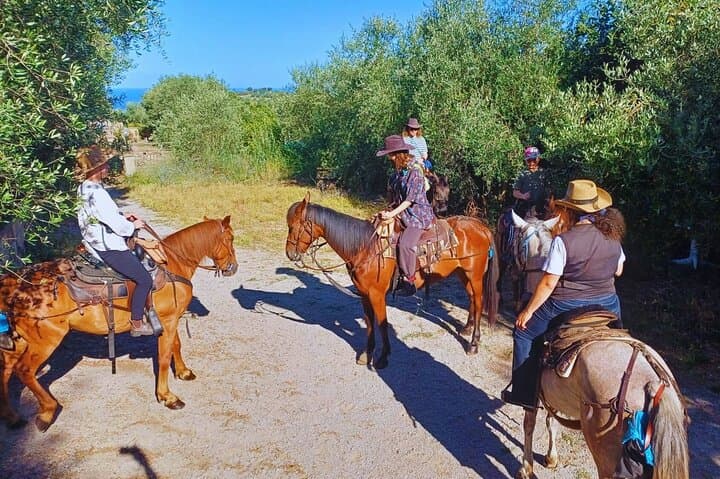 Explore ancient villages and cobblestone alleys on horseback in the heart of Campania