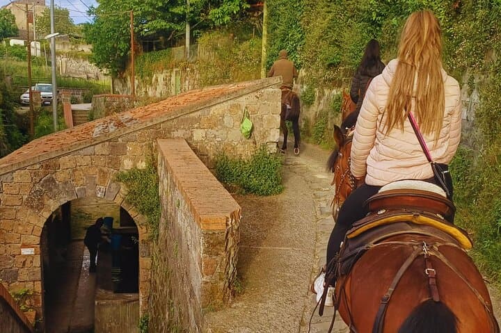 Guided ride with SEF Italia equestrian experts