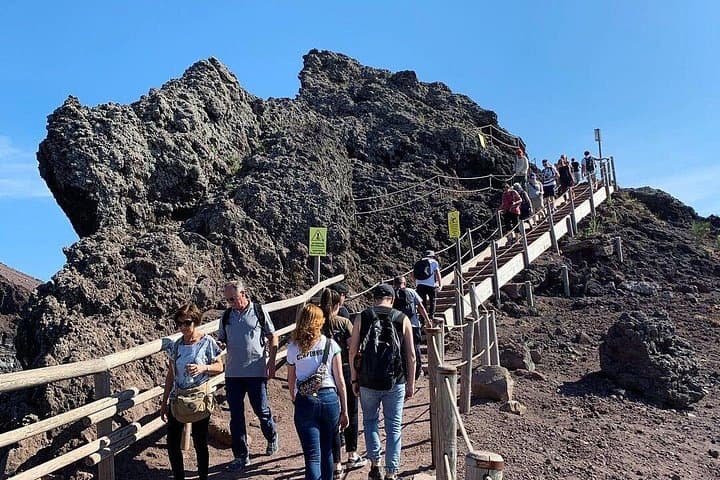 Skip-the-Line Mt Vesuvius Crater Visit from Naples or Pompeii