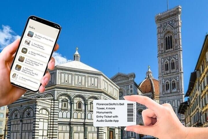 Florence Tickets to Giotto's Bell Tower and Multilingual Audioapp