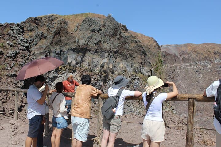 From Naples: Pompeii & Mount Vesuvius Full-Day Tour with Lunch