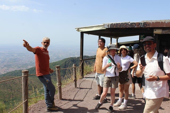 From Naples: Pompeii & Mount Vesuvius Full-Day Tour with Lunch