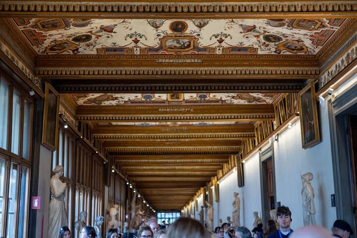Uffizi Gallery Tour in Florence Timed Entry Ticket Guided Museum