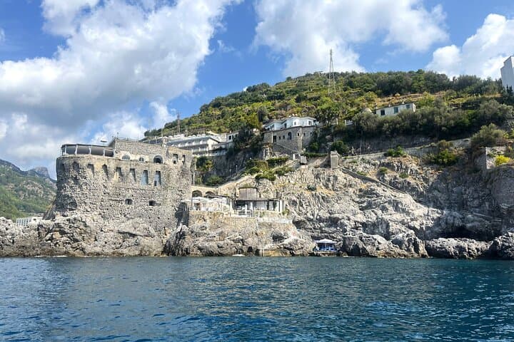 Amalfi Coast Private Boat Day Trip from Rome