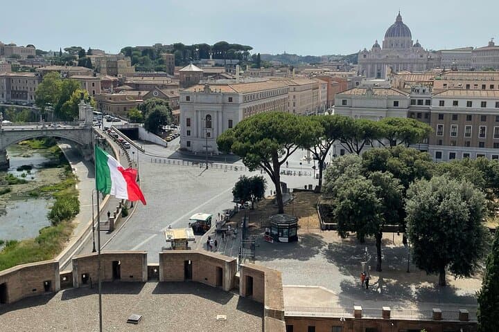 Rome from Above: Castle and Gelato (Audio or Private Tour)
