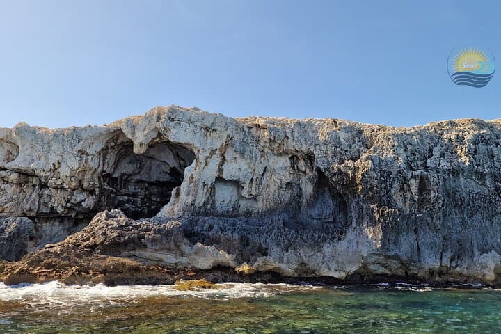 Syracuse Boat tour of Ortigia and Sea Caves with swimming stop