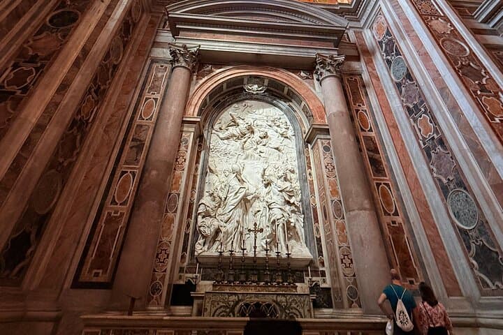 Vatican Basilica Tour with Dome Climb Grottoes and Live Guide
