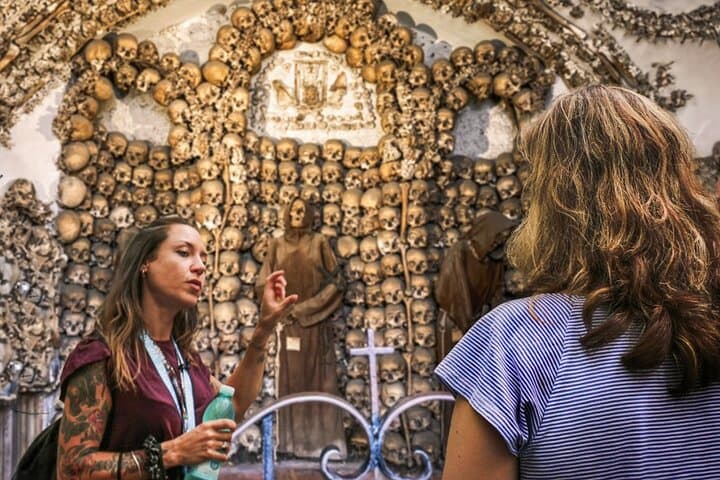 Rome Catacombs & Capuchin Crypts Group Tour with Transfers