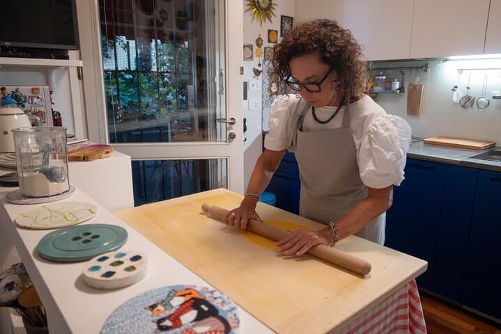 Bologna Market Tour & Cooking Class in Paola’s Garden Home