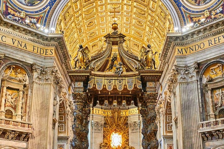 Vatican St Peter's Basilica Entry Tickets with Audio Guide