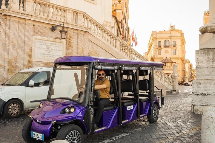 Arrive at the top of the Spanish Steps in style and descend as your guide shares tales of Rome’s elegance