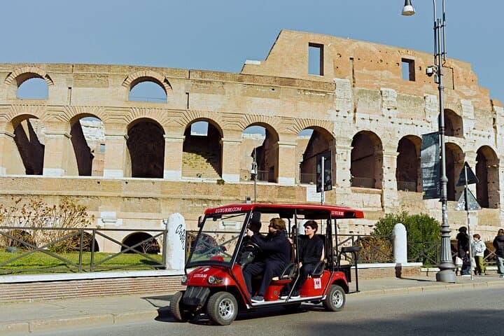 Express Highlights of Rome Tour in a Golf Cart