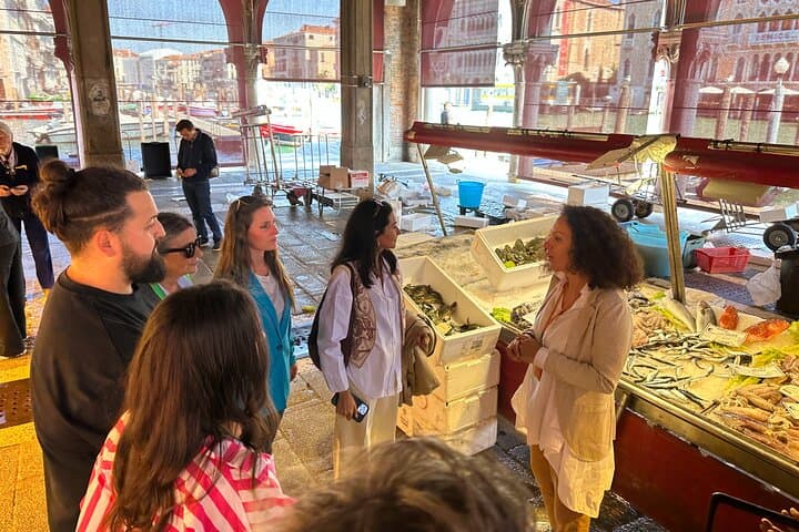 Venice Street Food Tour with Local Guide with Local Food Market Visit