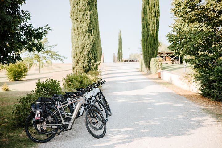 Cortona - eBike tour and wine tasting in the Val di Chiana [+40€]