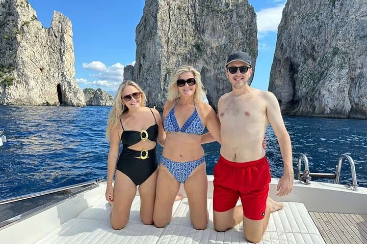 Amalfi to Capri Private Boat Tour