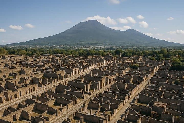 Private Day Trip DA Rome to Pompeii and Royal Palace of Caserta