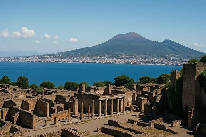 Private Day Trip DA Rome to Pompeii and Royal Palace of Caserta
