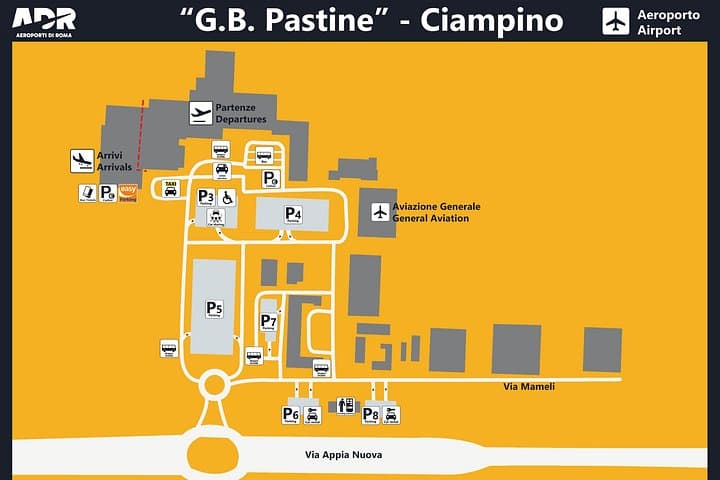 Private transfer from / to Fiumicino / Ciampino airports