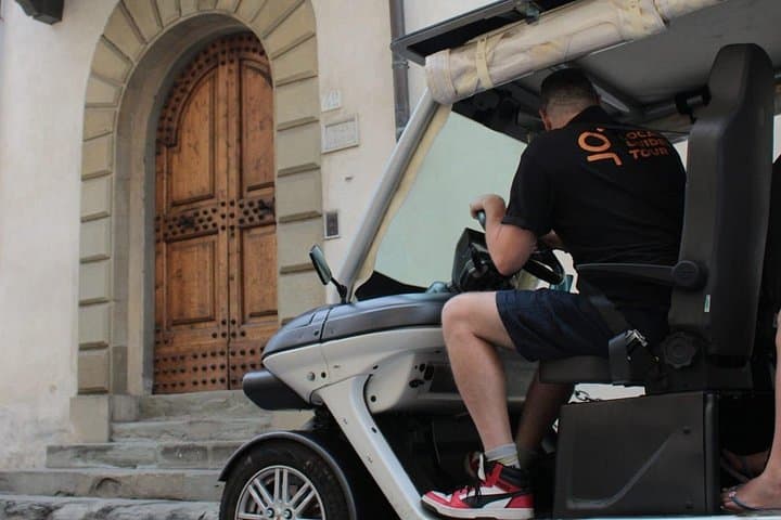 Florence Tour by Eco Car with Panoramic View