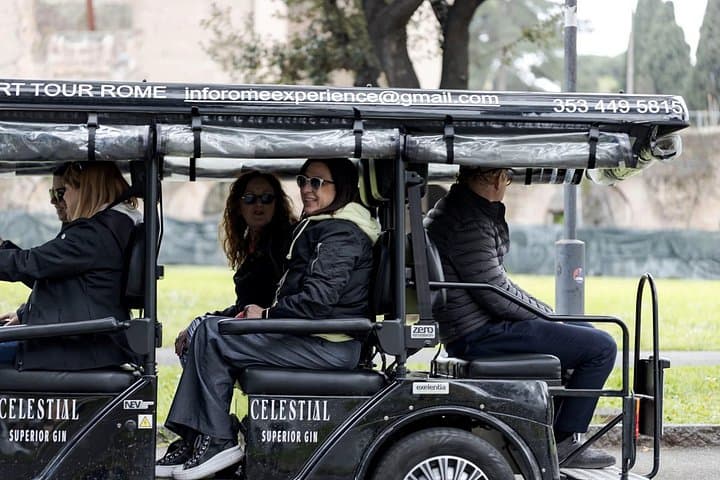 Semi PRIVATE GOLF CART TOUR 
Must see Highlights in Comfort
