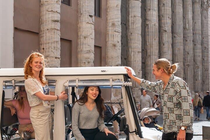 Discover Rome Highlights by Golf Cart Tour