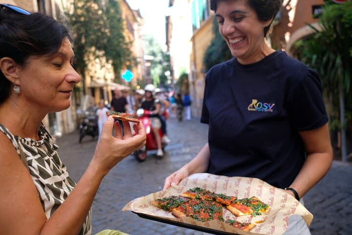 Trastevere street food and history: expert-led small group tour