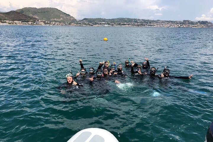 Snorkeling in the Sunken Pompeii Double Dive